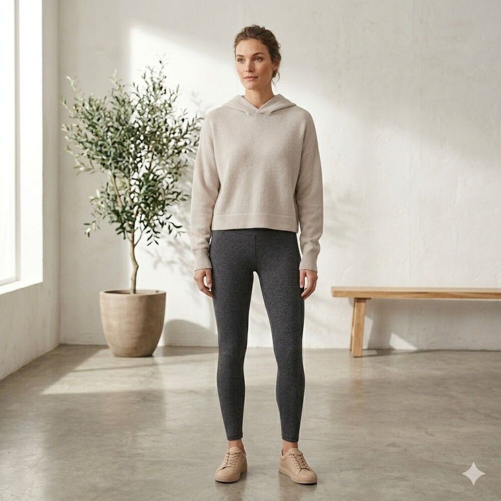NAKED CASHMERE cropped Hoodie Size M
